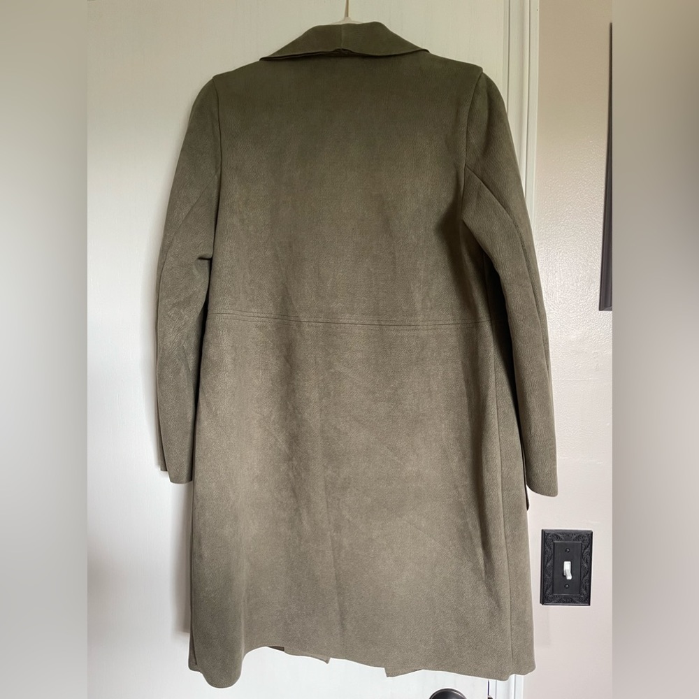 Olive Green Light Fall Jacket - image 2